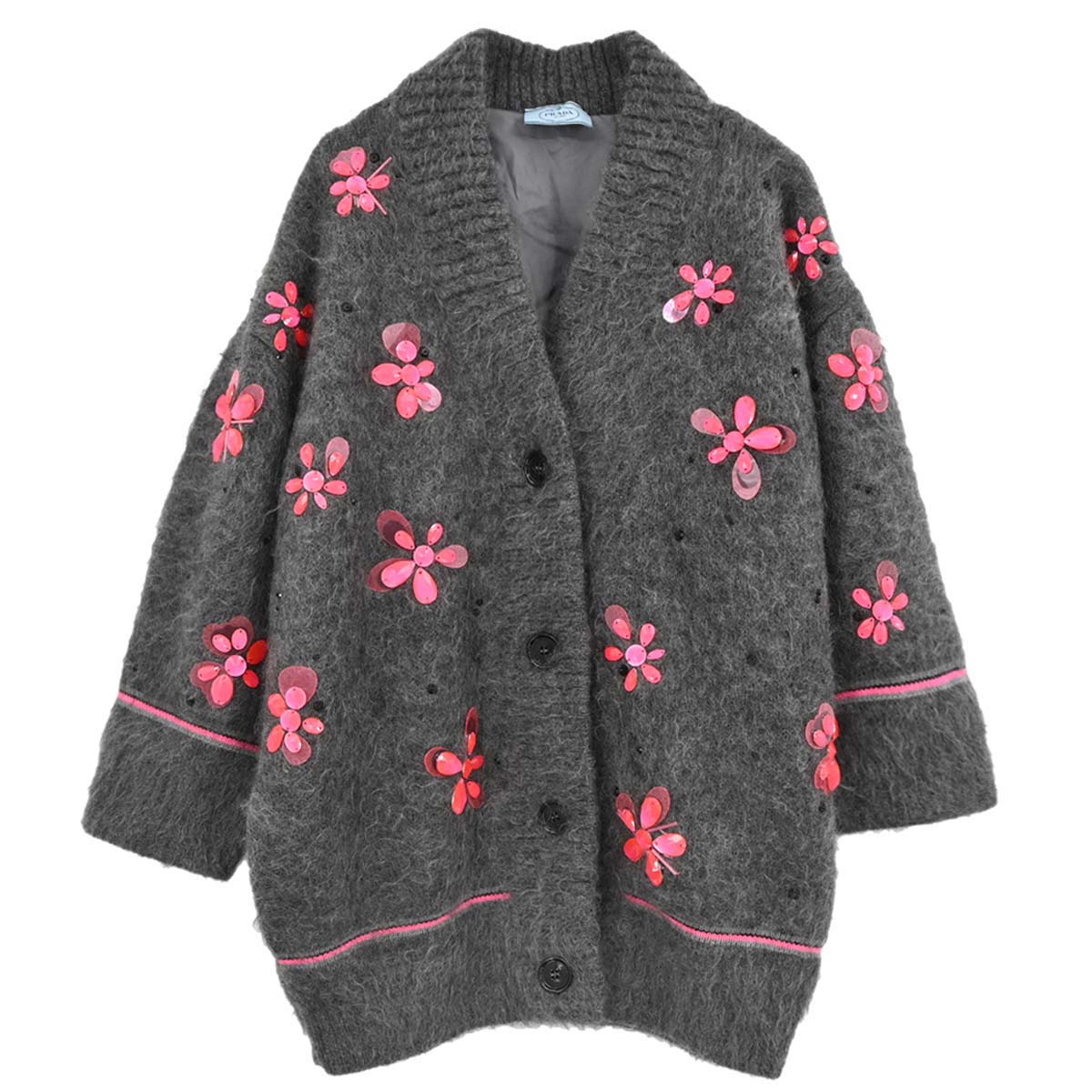 Prada 2018 Cardigan Gray #36