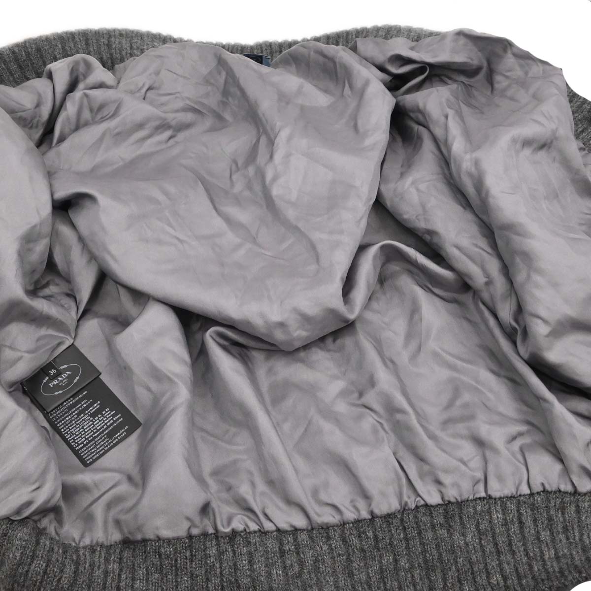 Prada 2018 Cardigan Gray #36