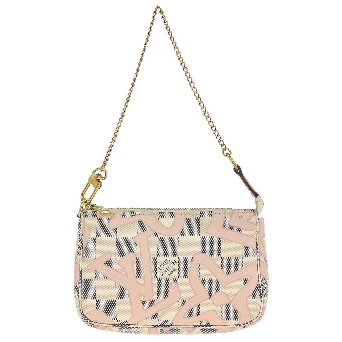 Louis Vuitton Damier Azur Tahiti Mini Pochette Accessoires N60051