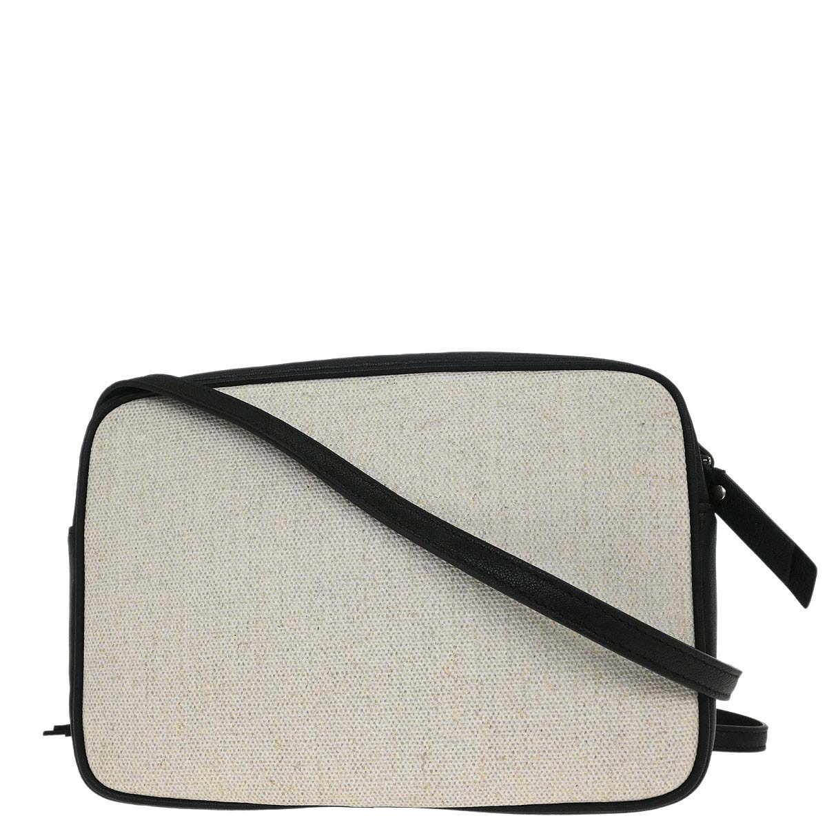 Saint Laurent Black Lambskin Lou Camera Bag Shoulder Bag