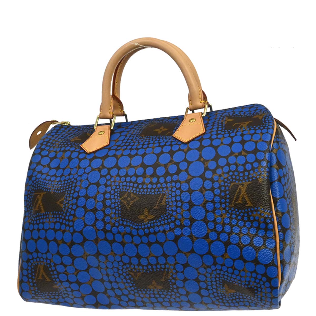 Louis Vuitton Blue Monogram Town Speedy 30 Handbag M40691