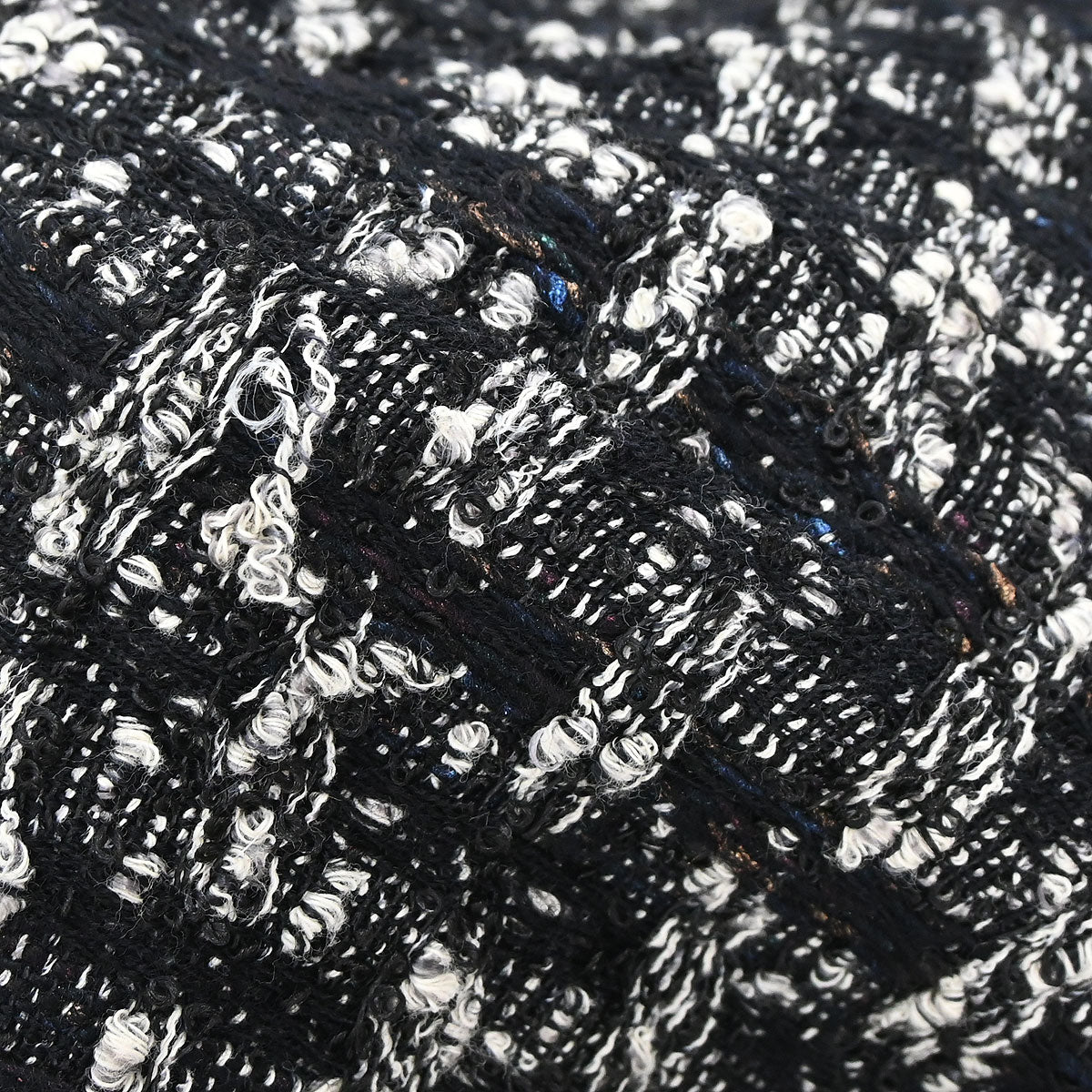 Chanel 2013-2014 Jacket Tweed Black #38