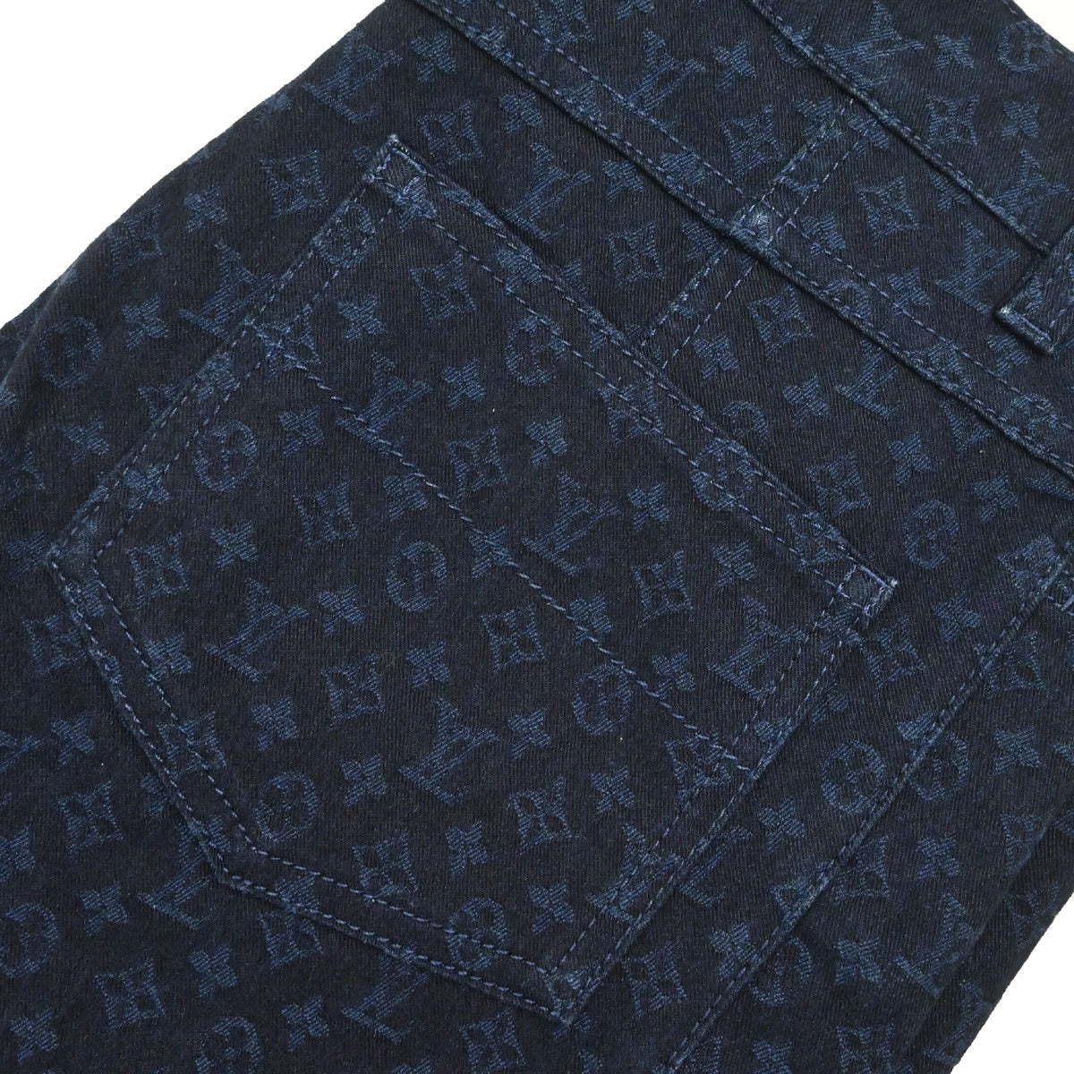 Louis Vuitton 2011 Monogram Long Pants Navy #40