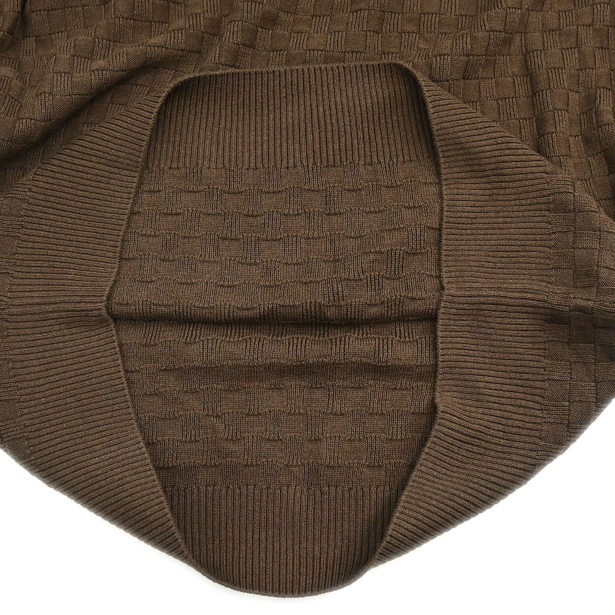 Louis Vuitton 2018 Long Sleeve Knit Top Brown #XXL
