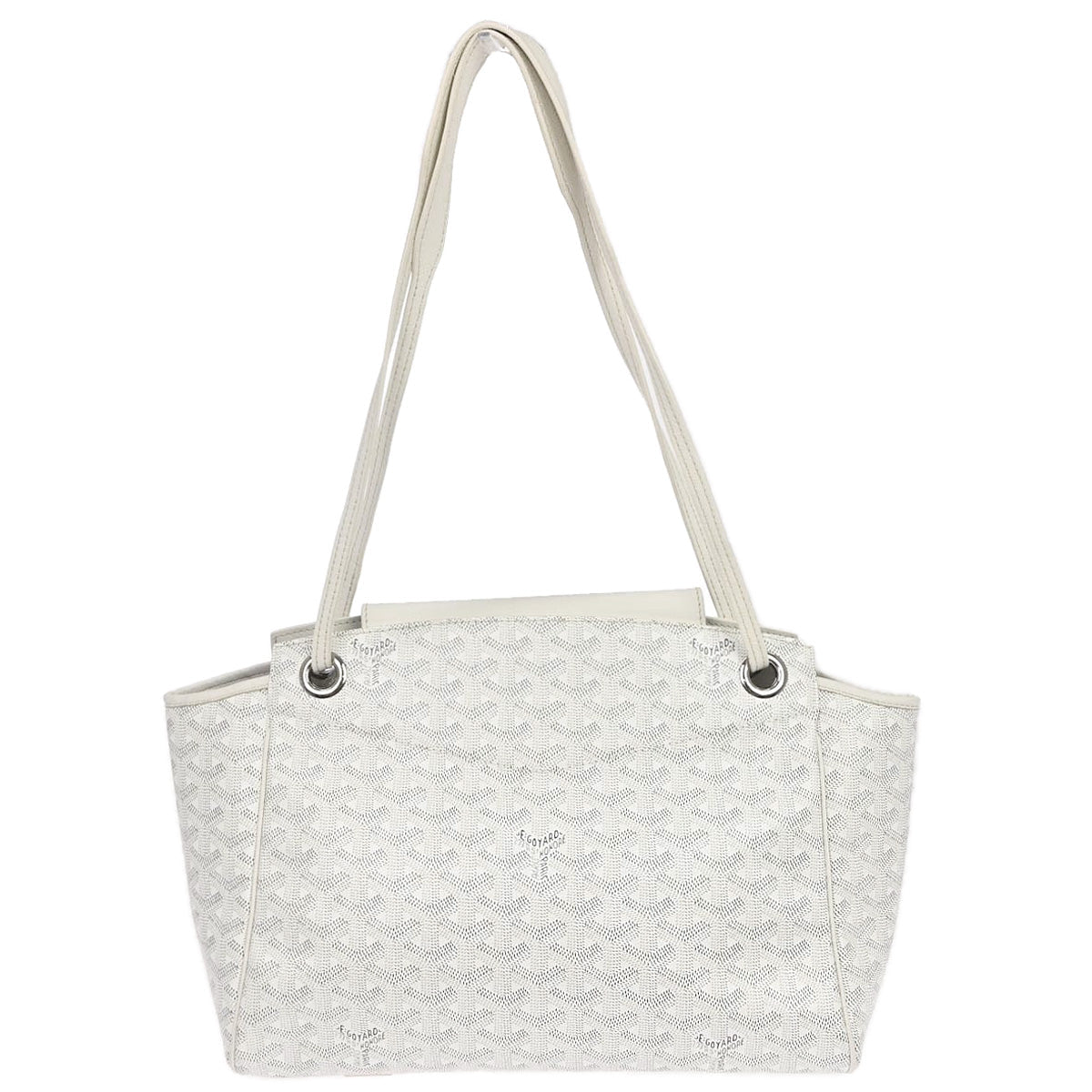 Goyard White Rouette Shoulder Bag