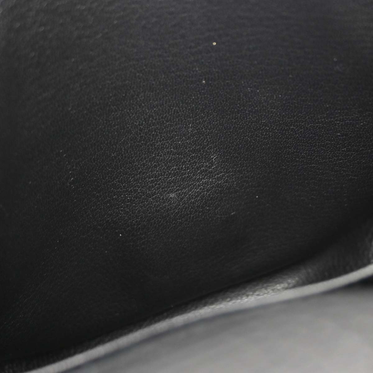 Hermes Black Taurillon Clemence Pochette Steve Shoulder Bag