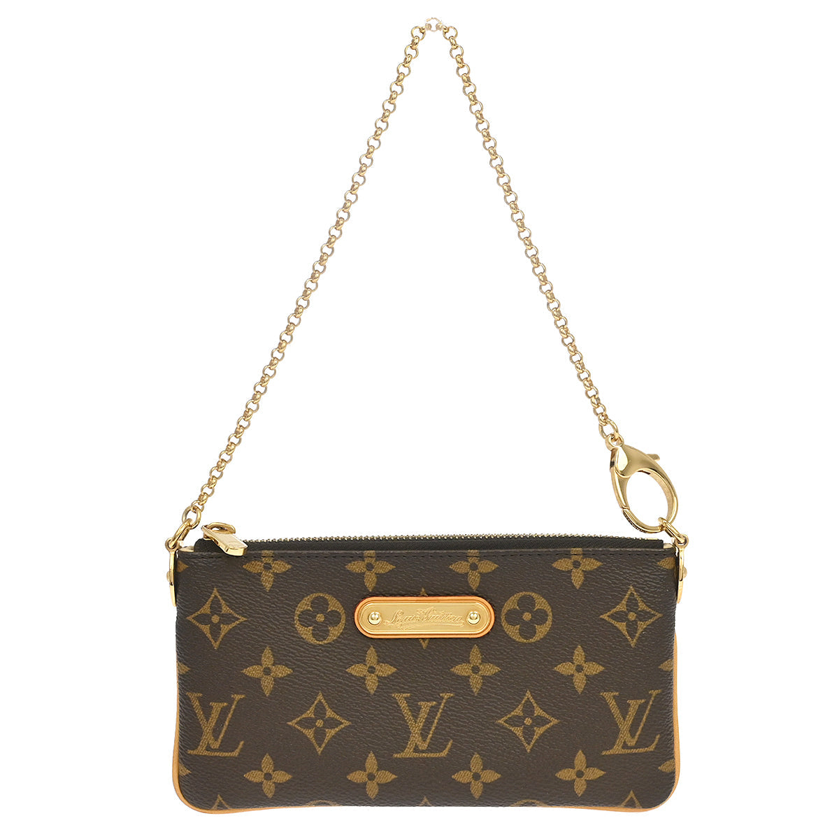 Louis Vuitton 2011 Monogram Pochette Milla MM Handbag M60094