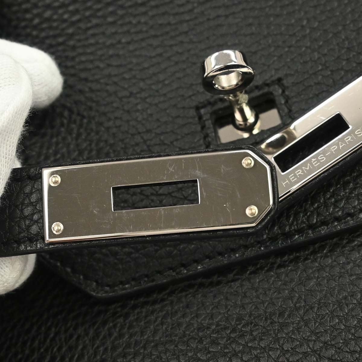 Hermes 2012 Black Togo Birkin 40 Handbag