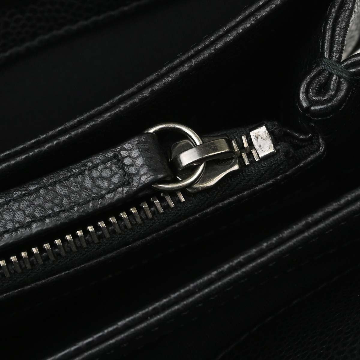 Chanel 2015-2016 Black Caviar Skin Tote Chain Handbag