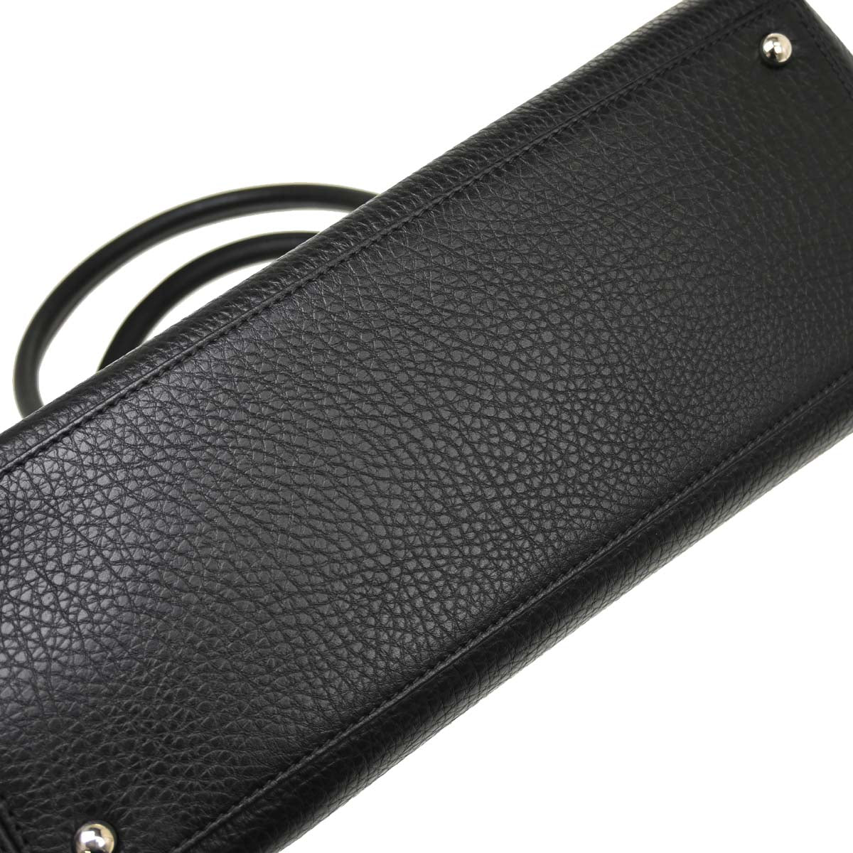 Chanel 2014-2015 Black Deerskin Executive Cerf Tote Bag
