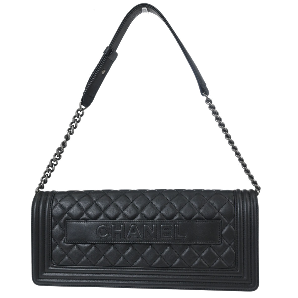 Boy Chanel Black Lambskin Handbag