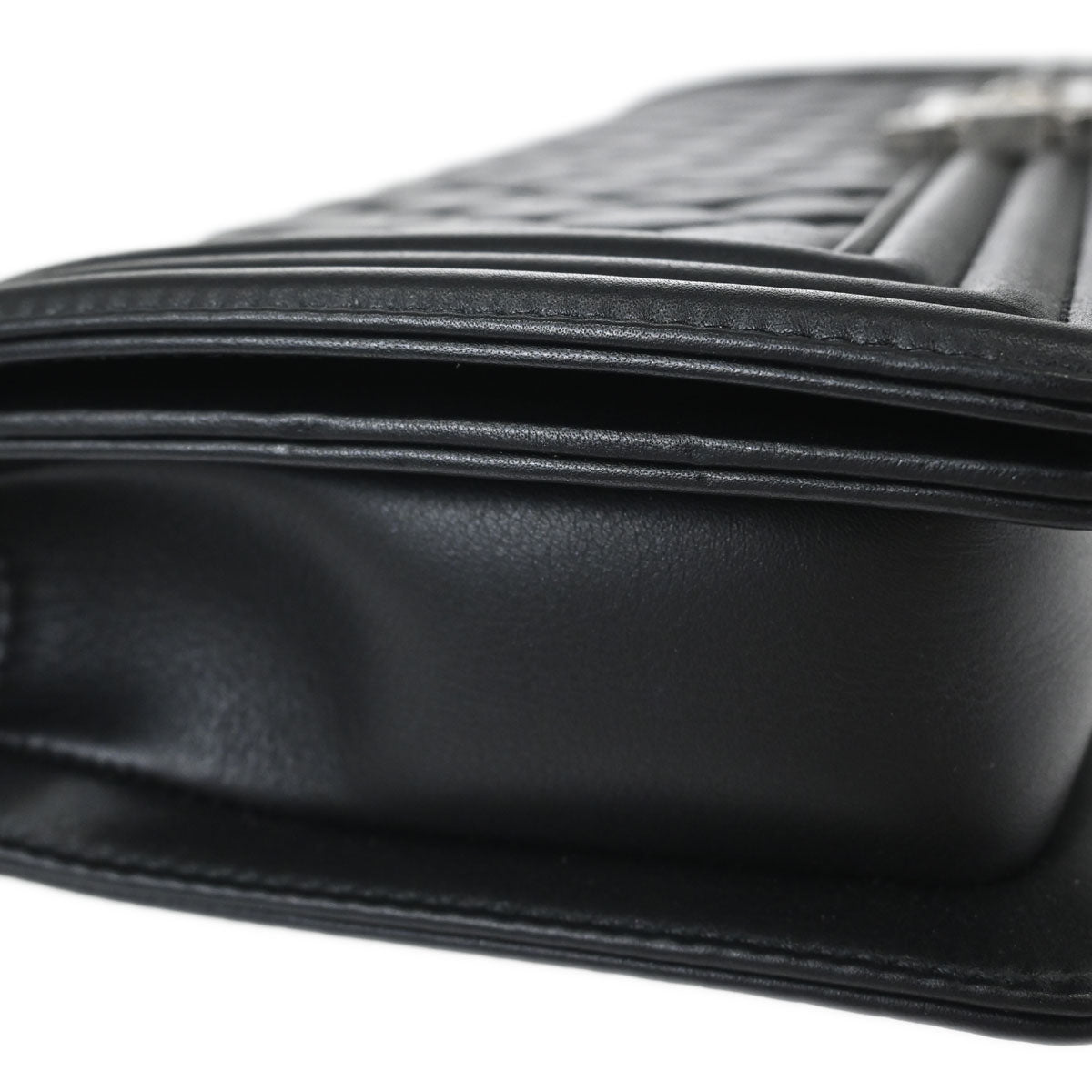 Boy Chanel Black Lambskin Handbag