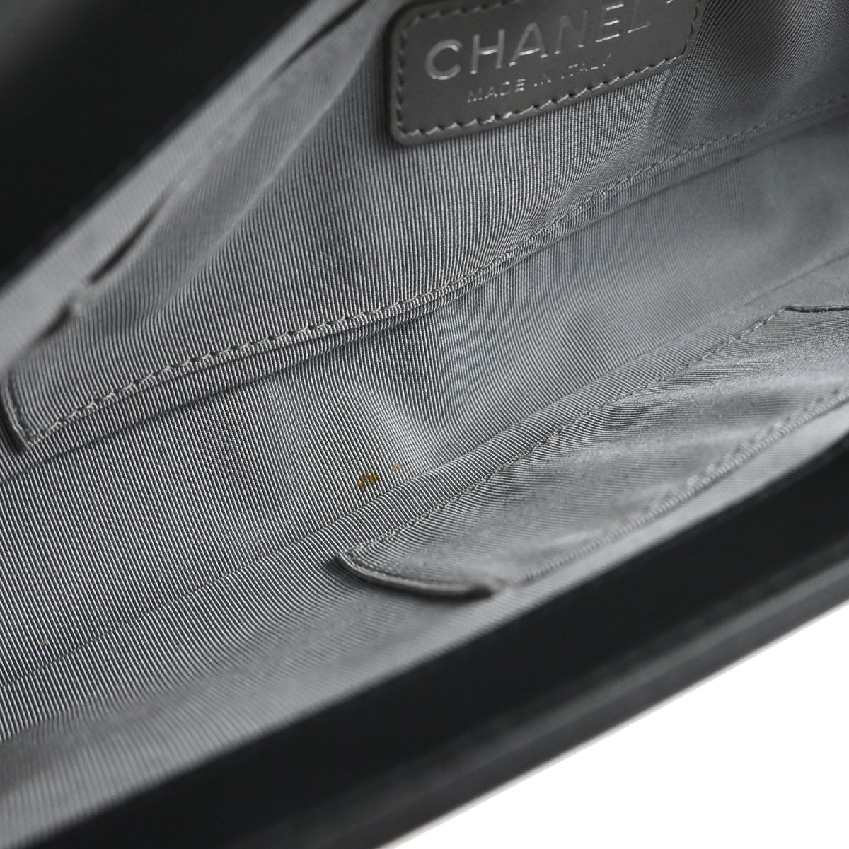 Boy Chanel Black Lambskin Handbag