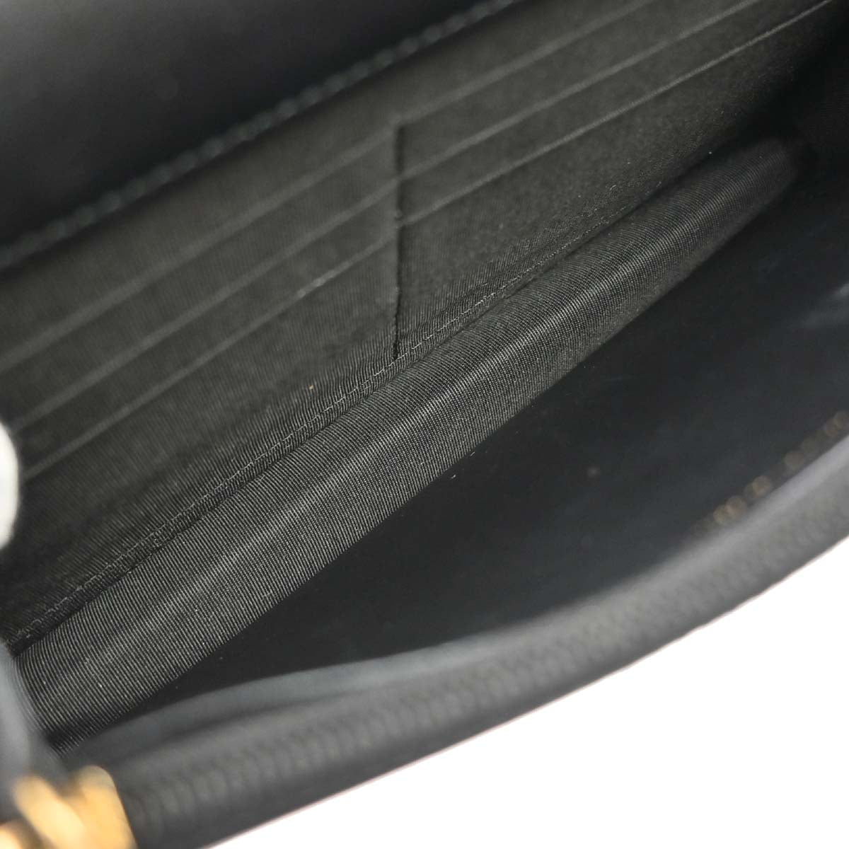 Chanel 2018-2019 Navy Calfskin Velvet Paris-Hamburg Iridescent WOC Shoulder Bag