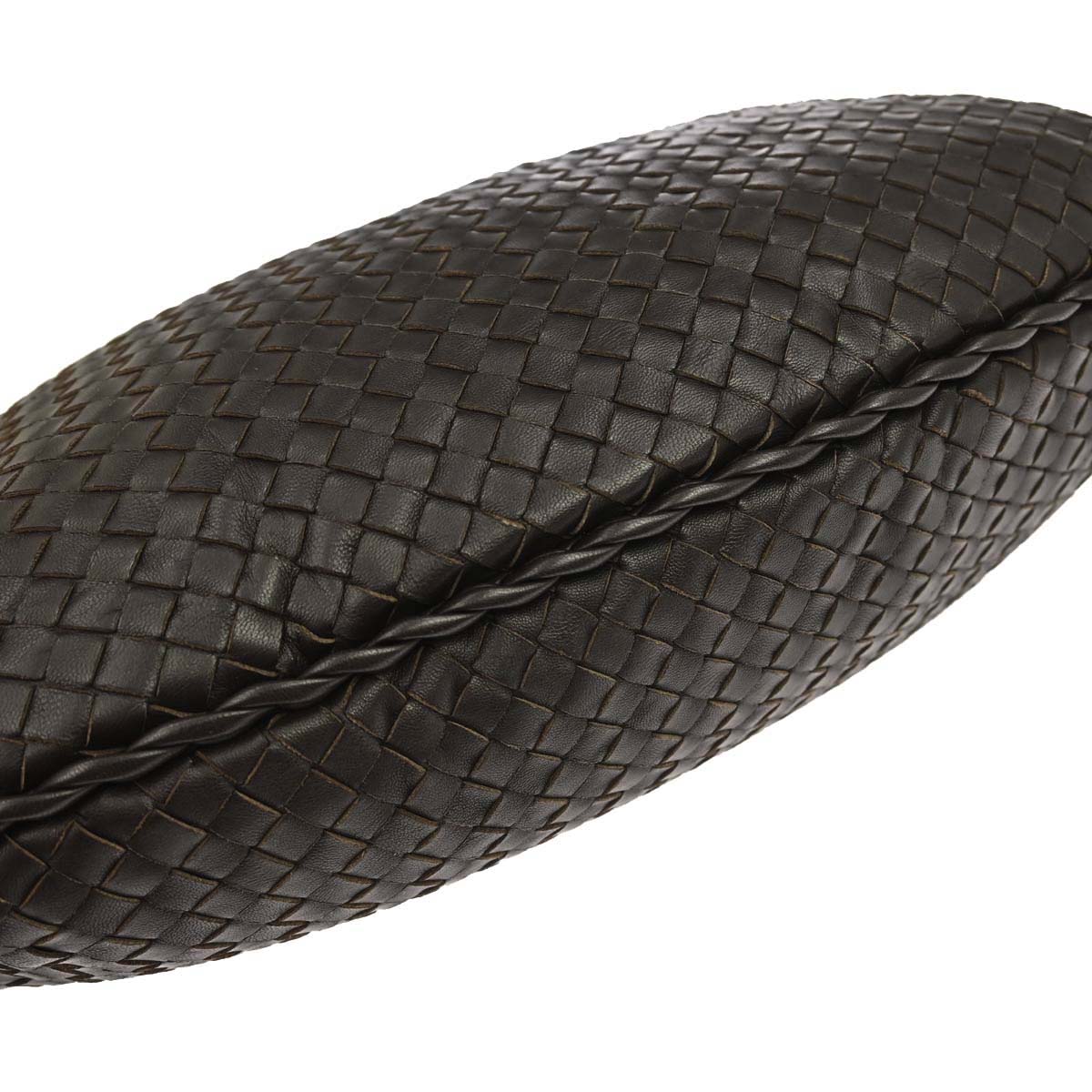 Bottega Veneta Brown Lambskin Intrecciato Hobo Handbag