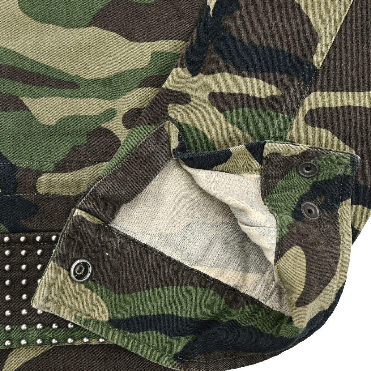 Saint Laurent 2019 Camouflage Jacket Khaki #F34