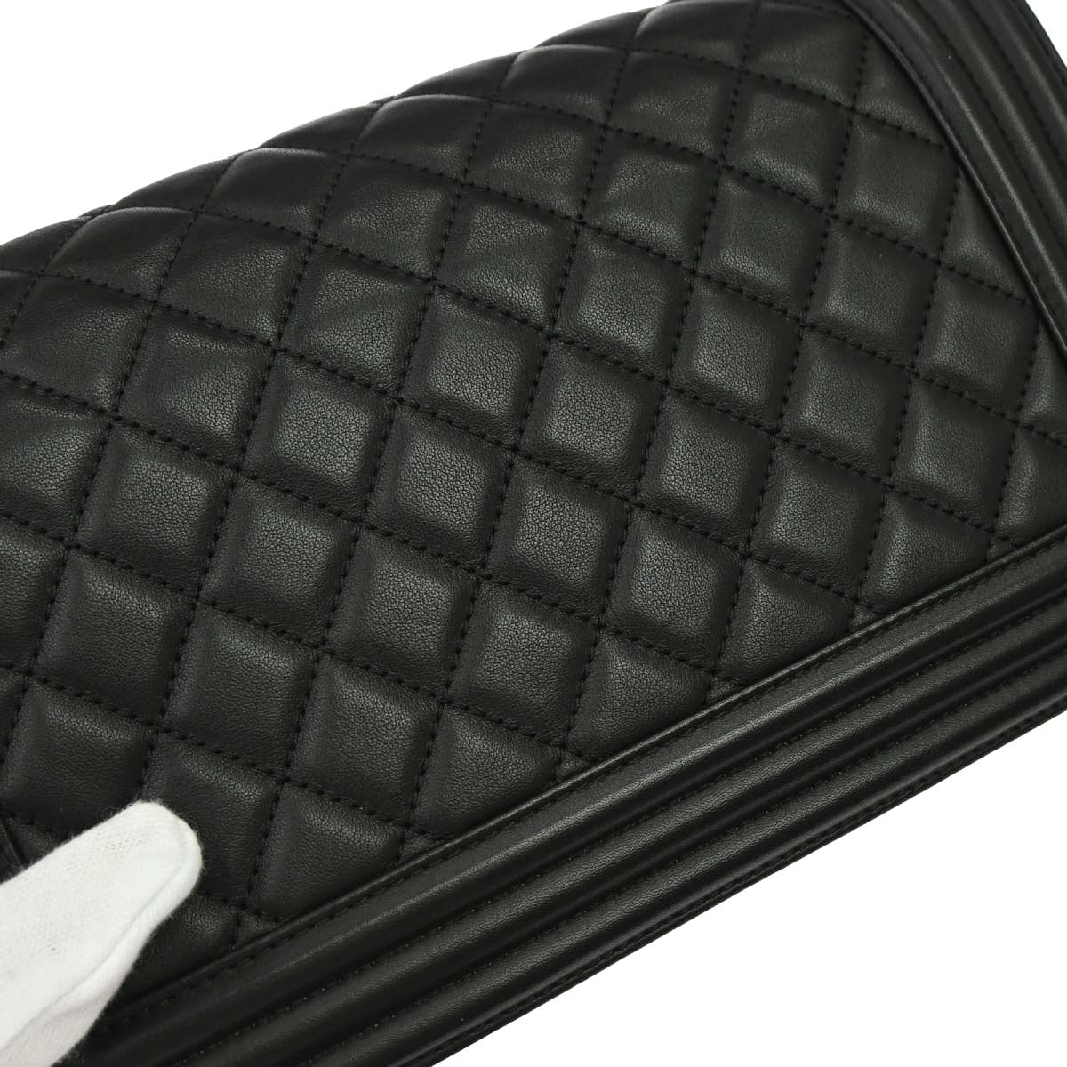 Boy Chanel 2018 Black Lambskin Medium Shoulder Bag