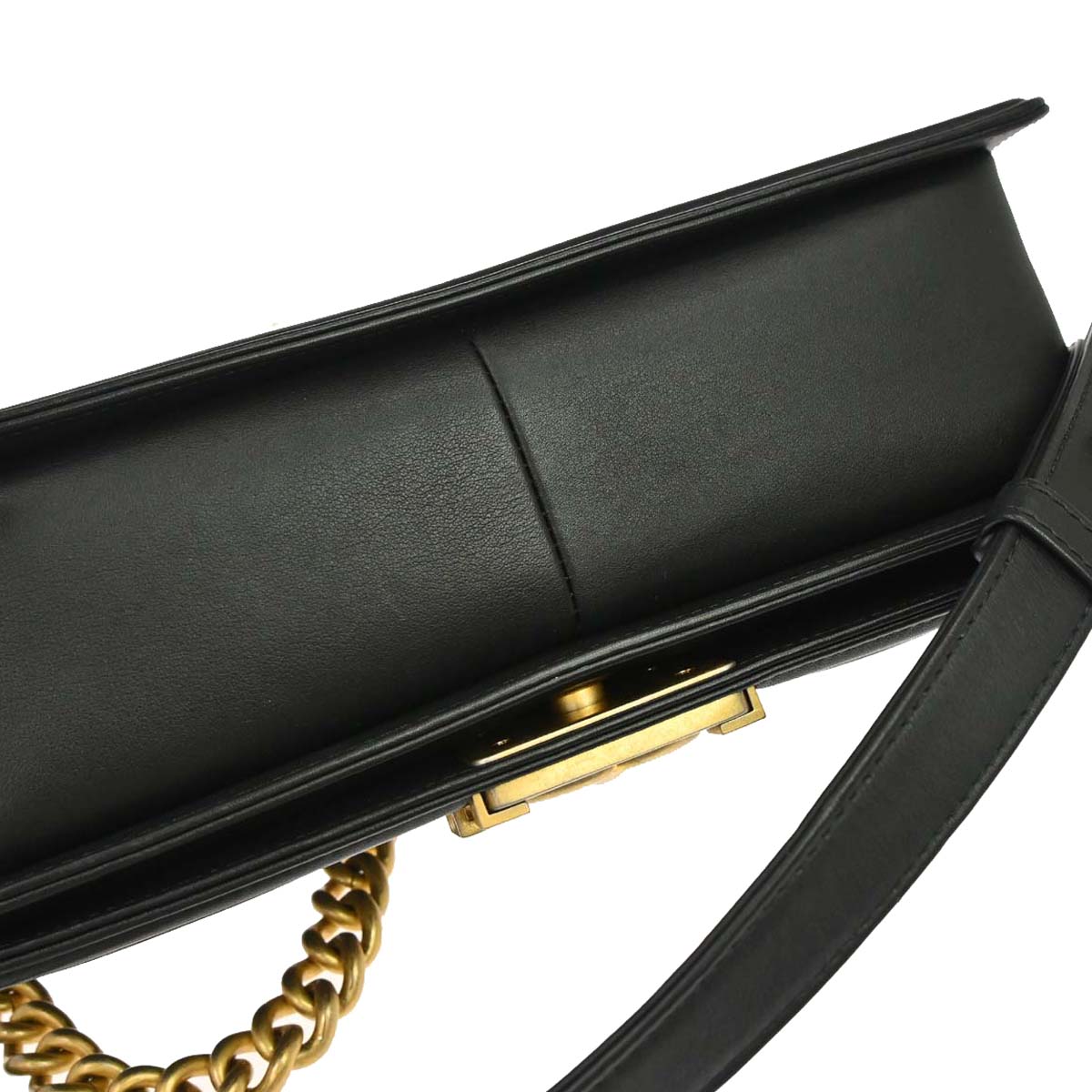 Boy Chanel 2018 Black Lambskin Medium Shoulder Bag