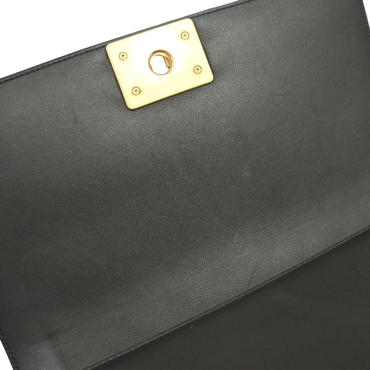 Boy Chanel 2018 Black Lambskin Medium Shoulder Bag