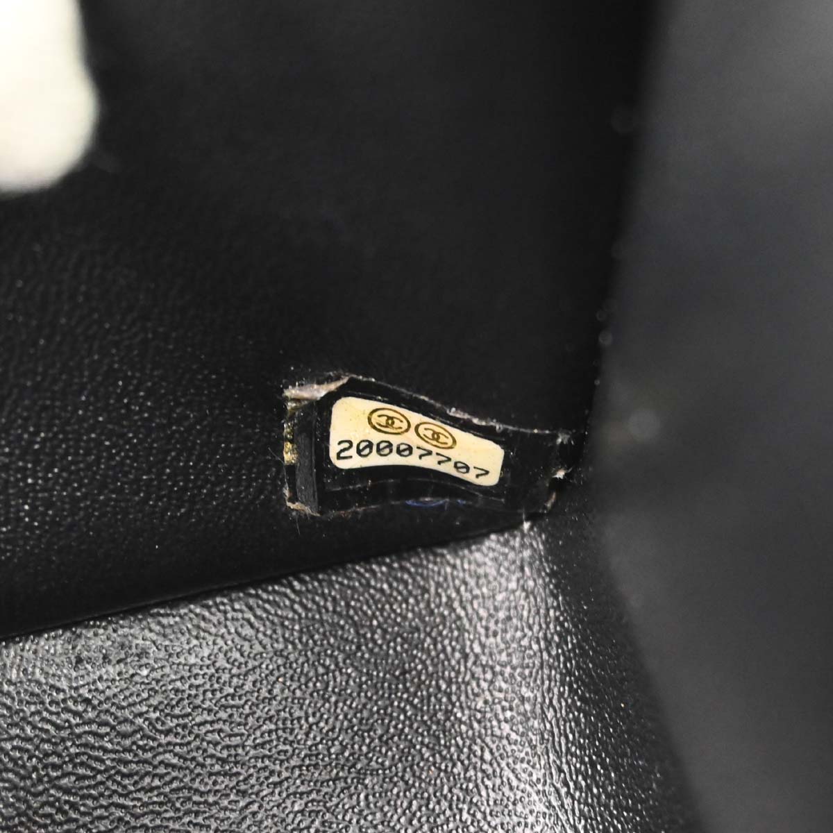 Chanel 2014-2015 Black Caviar Skin Mini Classic Square Flap Shoulder Bag 17