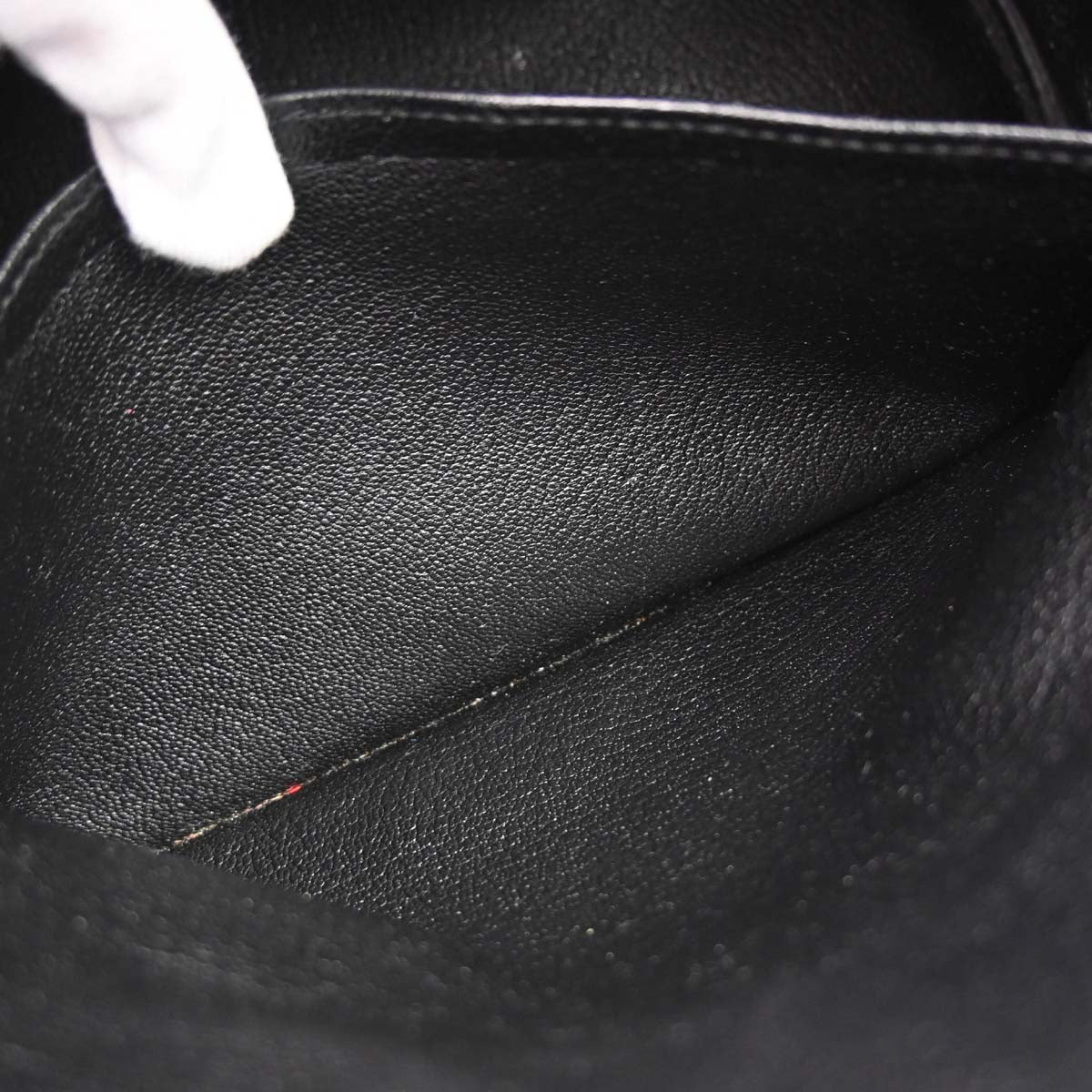Hermes Black Taurillon Clemence Birkin 30 Handbag