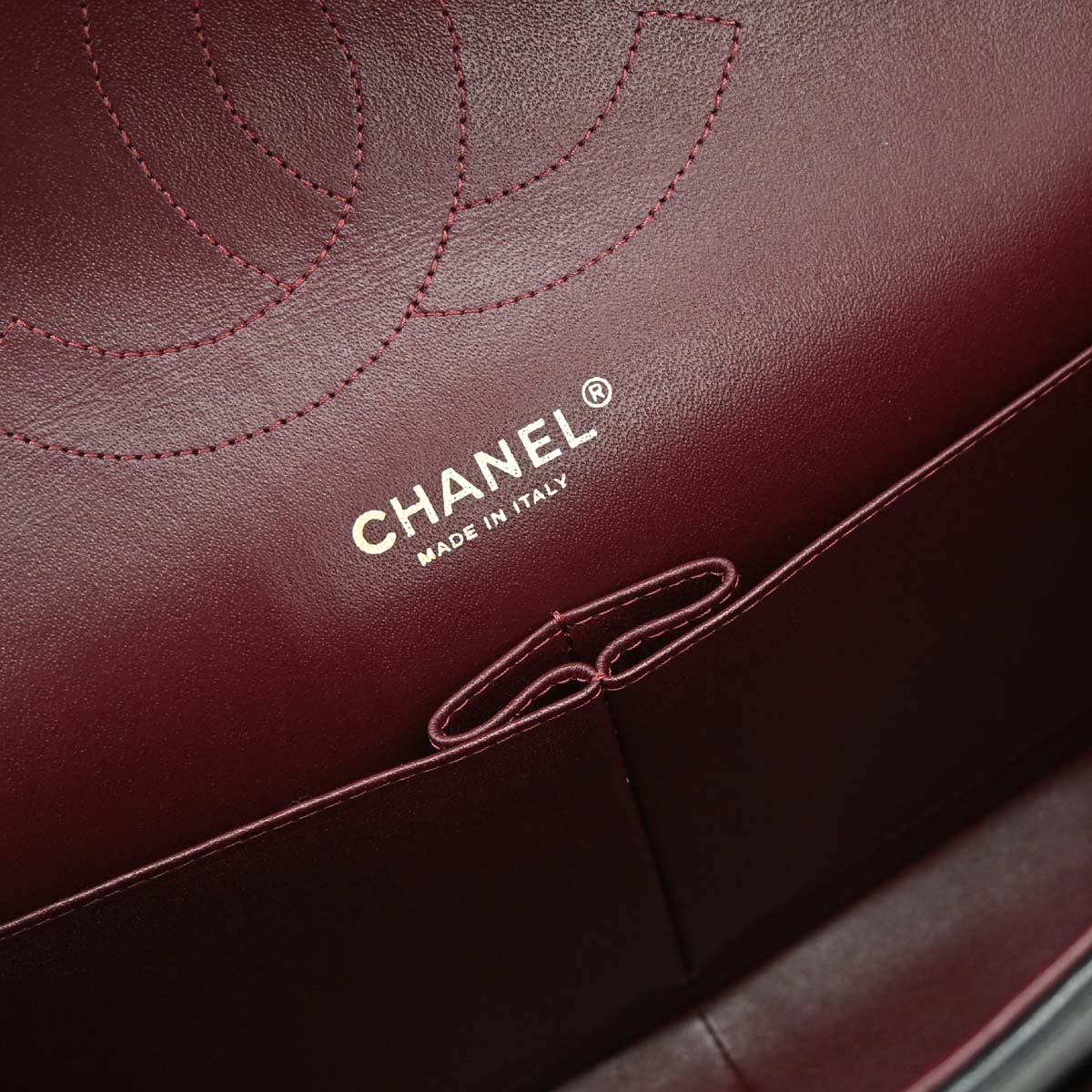 Chanel Black Lambskin Jumbo Classic Double Flap Shoulder Bag