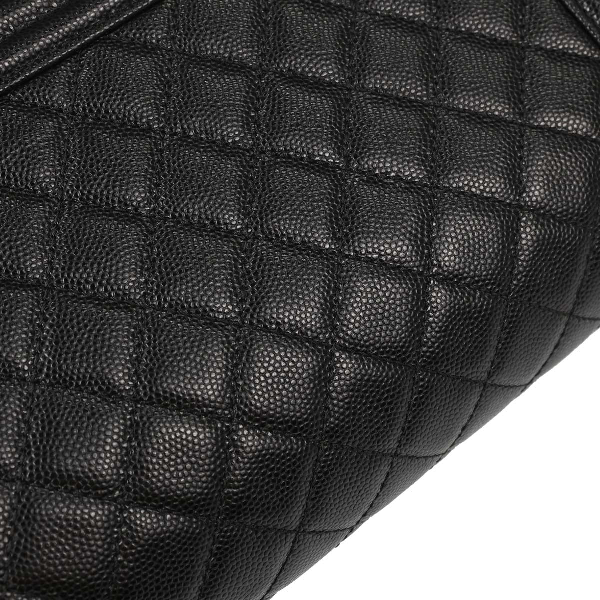 Boy Chanel Black Caviar Skin Medium Shoulder Bag