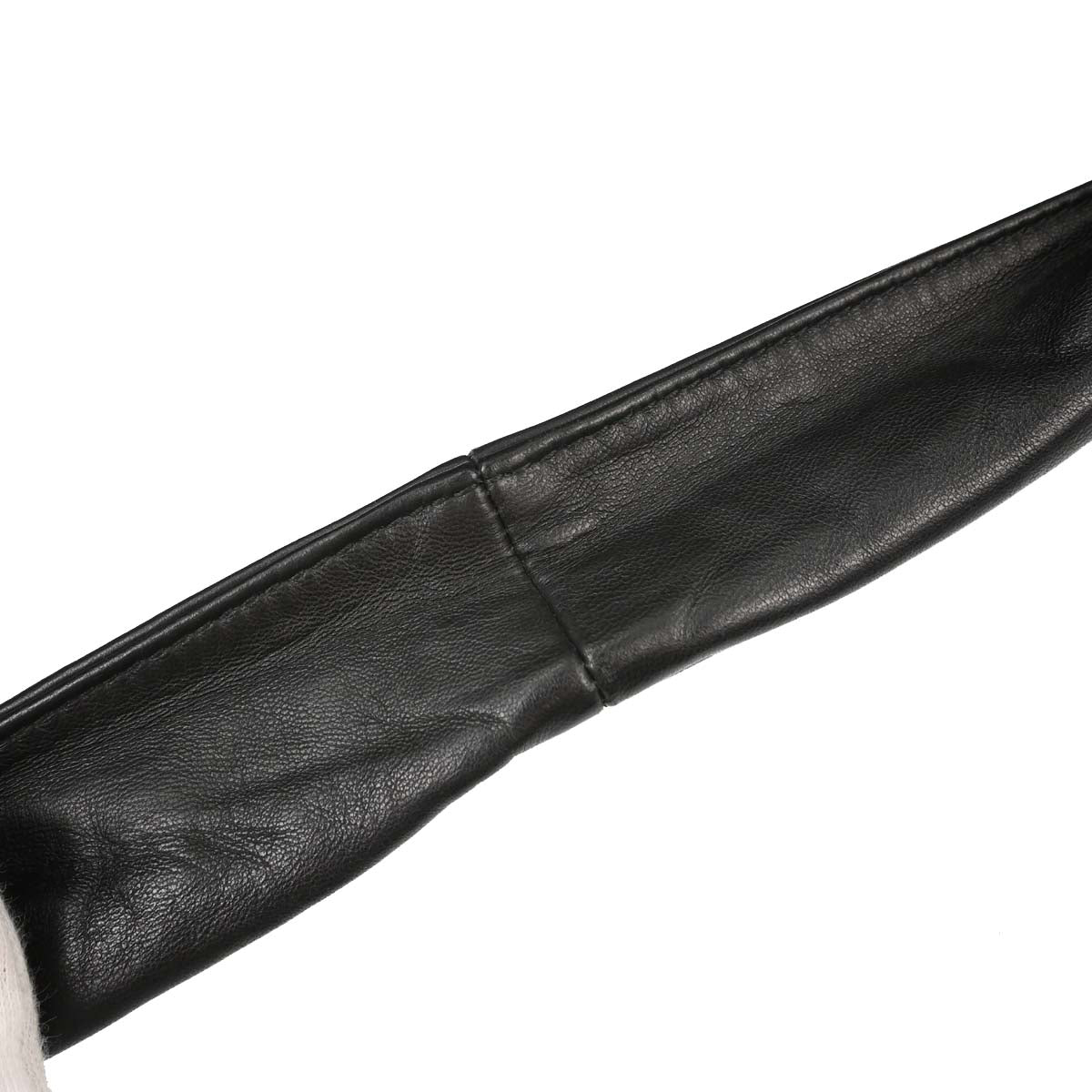 Bottega Veneta Black Lambskin Intrecciato Hobo Handbag