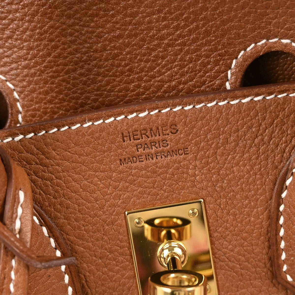Hermes Fauve Barenia Faubourg Birkin 25 Handbag