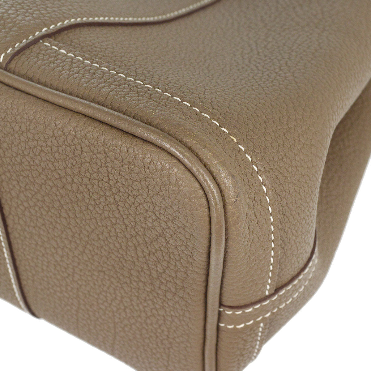 Hermes Etoupe Gray Negonda Garden Party 30 TPM Tote Handbag