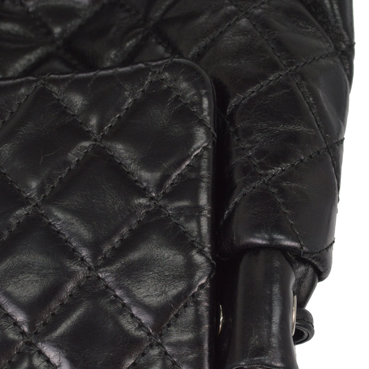 Chanel 2016-2017 Black Calfskin Paris-Salzburg Mountain Backpack