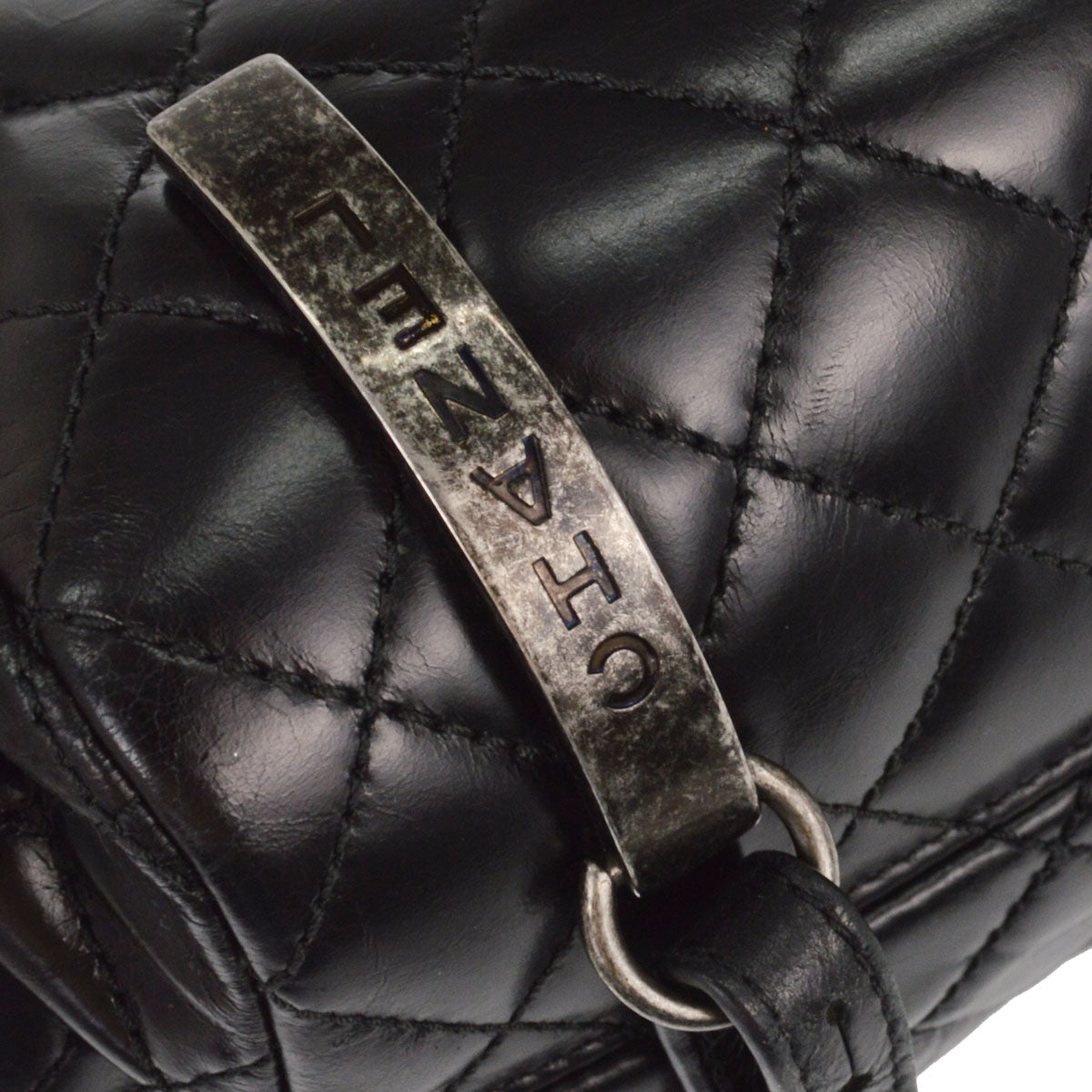 Chanel 2016-2017 Black Calfskin Paris-Salzburg Mountain Backpack