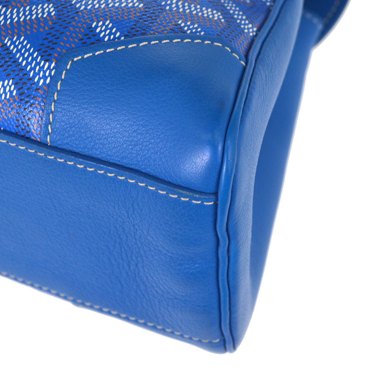 Goyard Blue Saigon Souple Mini 2way Shoulder Handbag