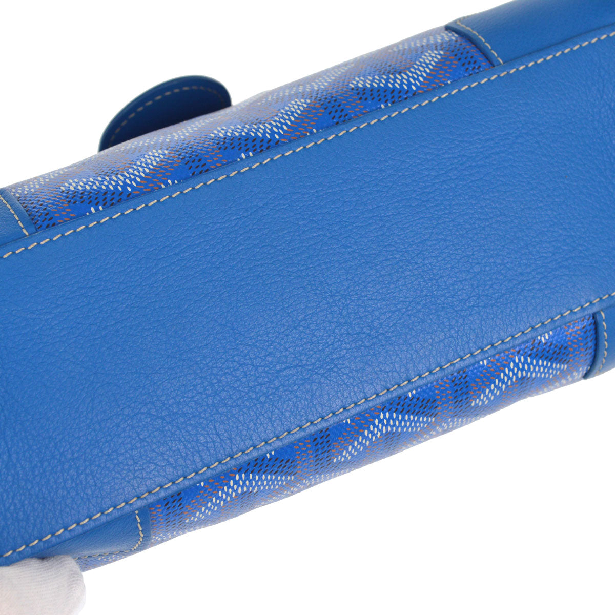 Goyard Blue Saigon Souple Mini 2way Shoulder Handbag