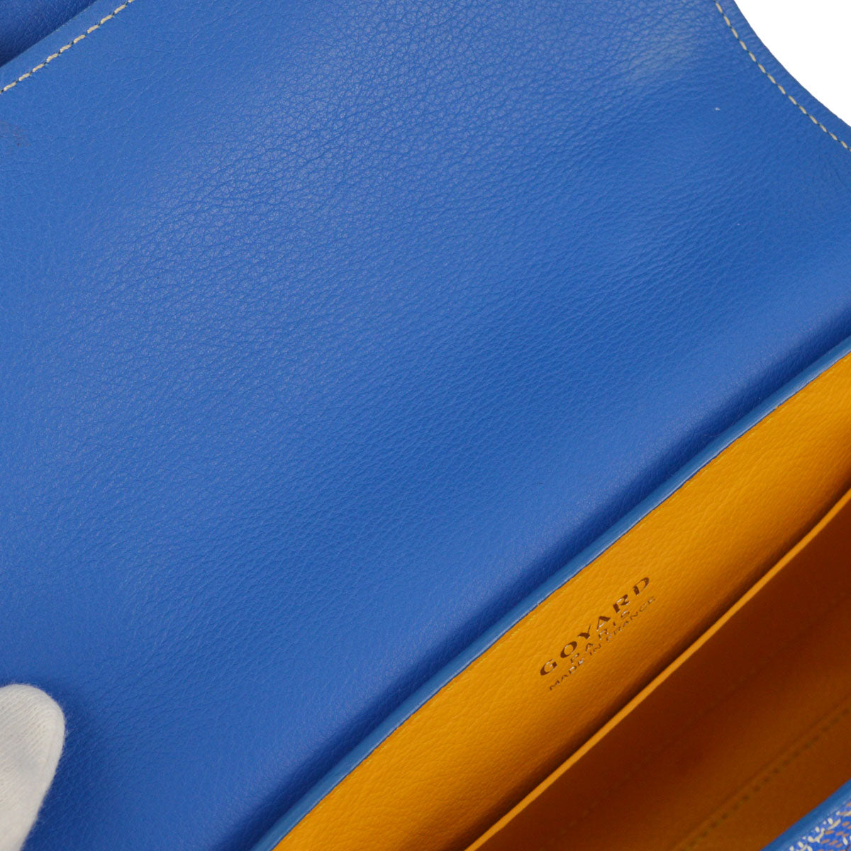 Goyard Blue Saigon Souple Mini 2way Shoulder Handbag