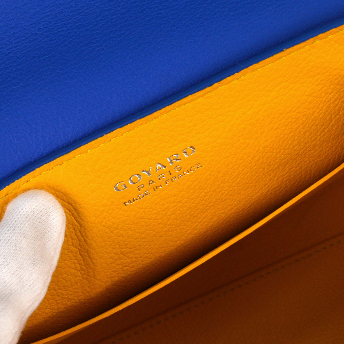 Goyard Blue Saigon Souple Mini 2way Shoulder Handbag