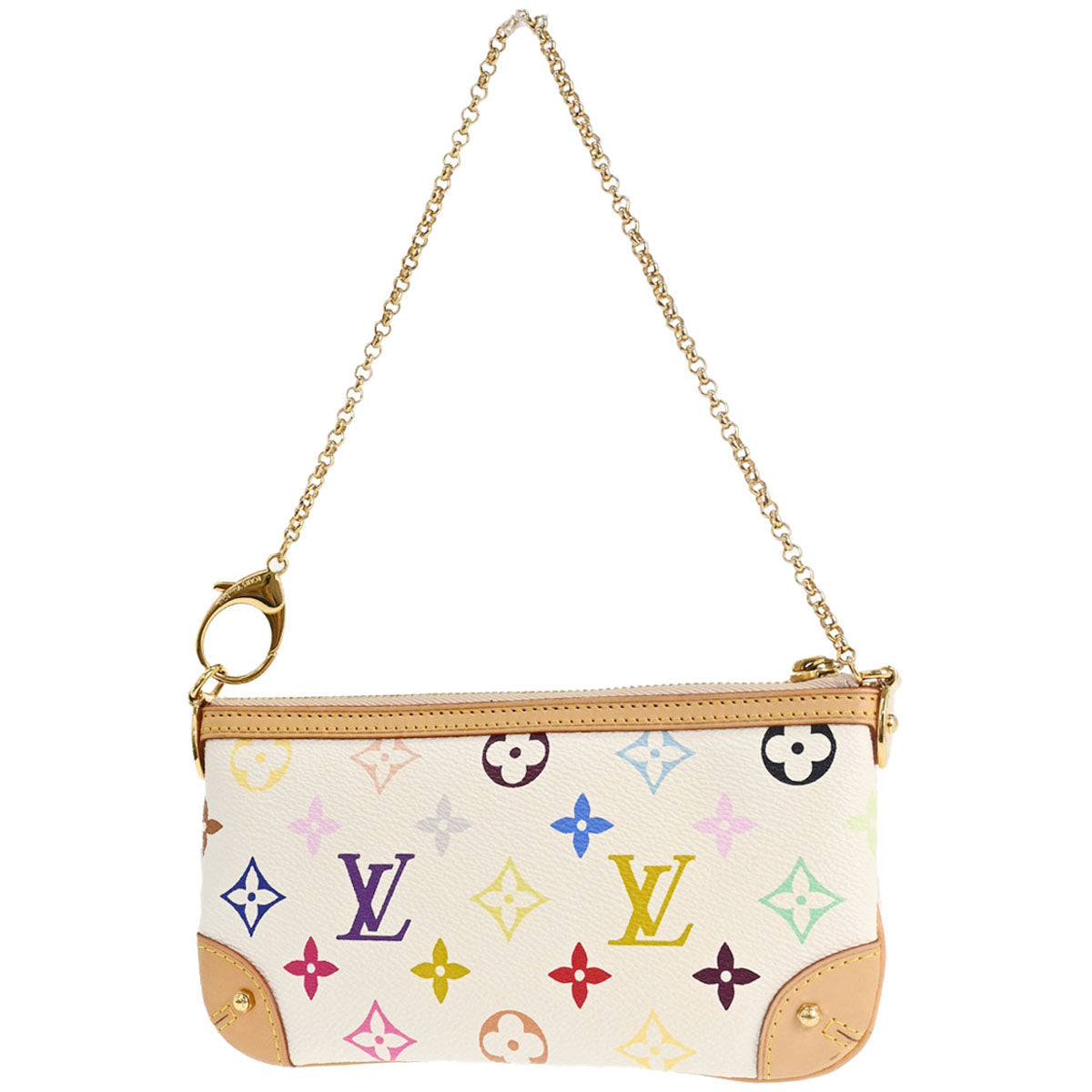 Louis Vuitton Multicolor Pochette Milla MM Chain Handbag M60096