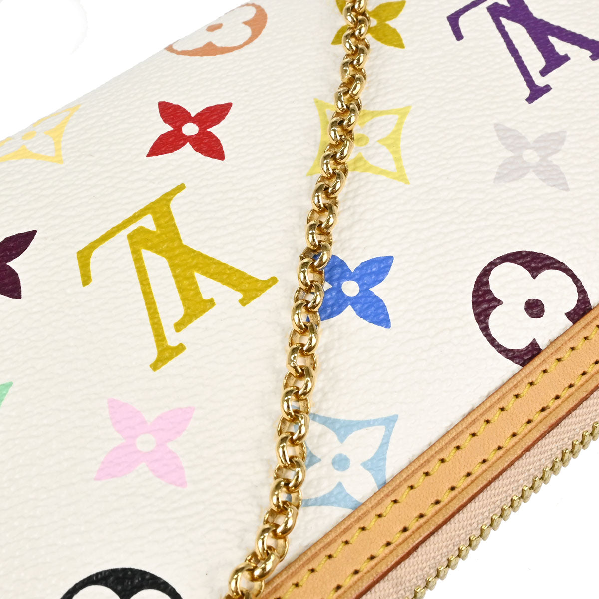 Louis Vuitton Multicolor Pochette Milla MM Chain Handbag M60096