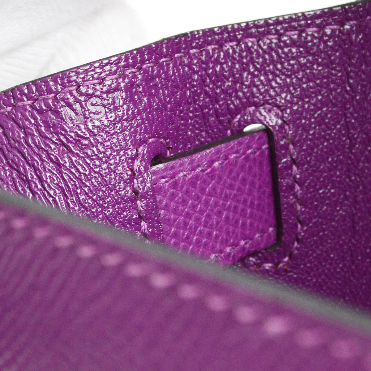 Hermes 2019 Purple Epsom Kelly 28 Sellier 2way Shoulder Handbag