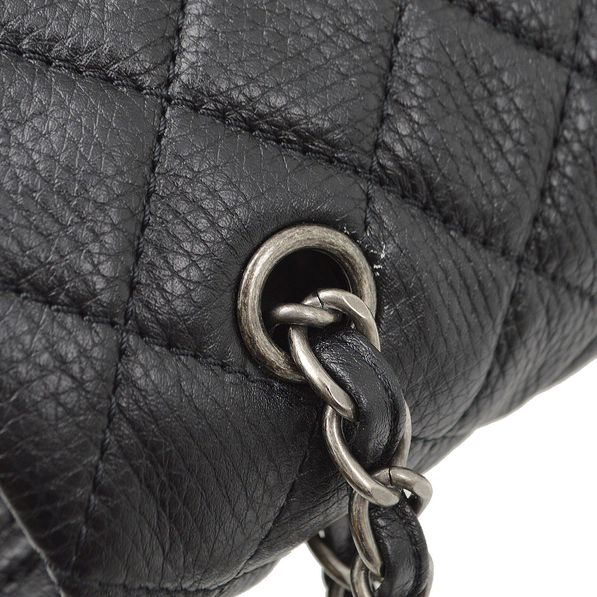Chanel 2020-2021 Black Calfskin Classic Single Flap Shoulder Bag