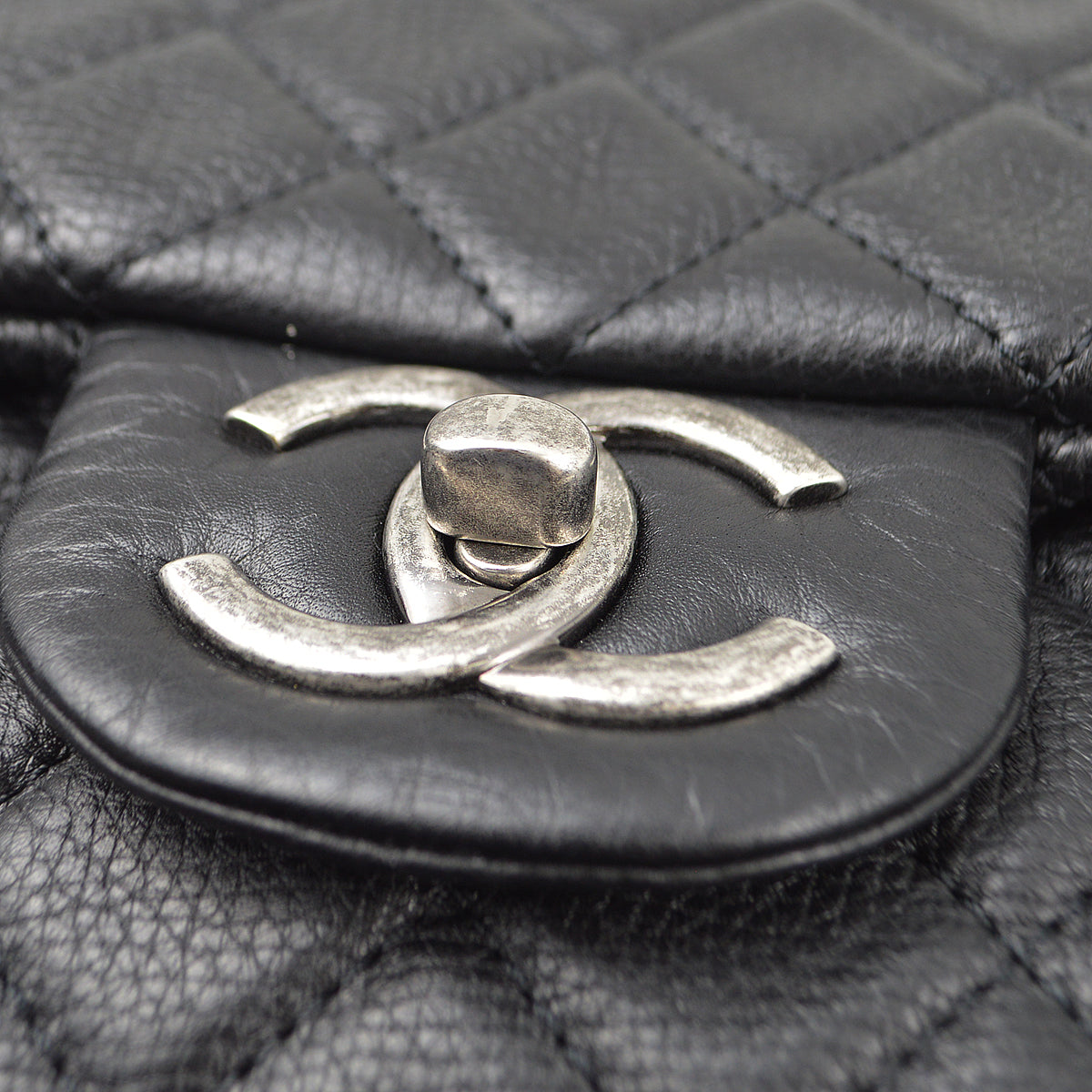 Chanel 2020-2021 Black Calfskin Classic Single Flap Shoulder Bag