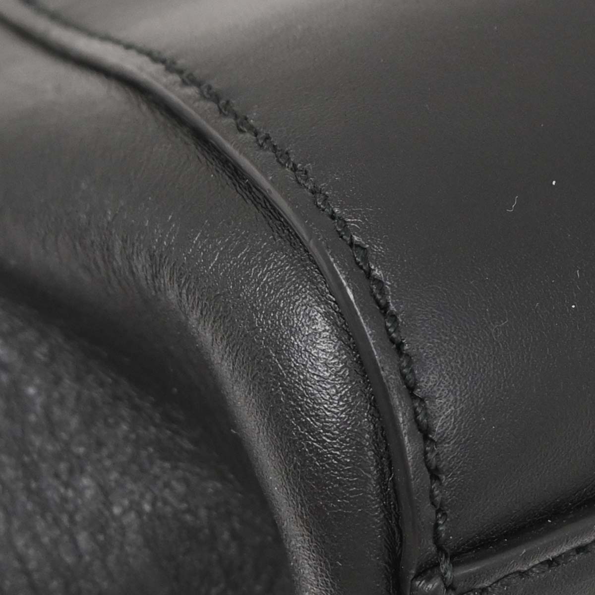 Gucci Black Bamboo Nymphaea 2way Shoulder Handbag