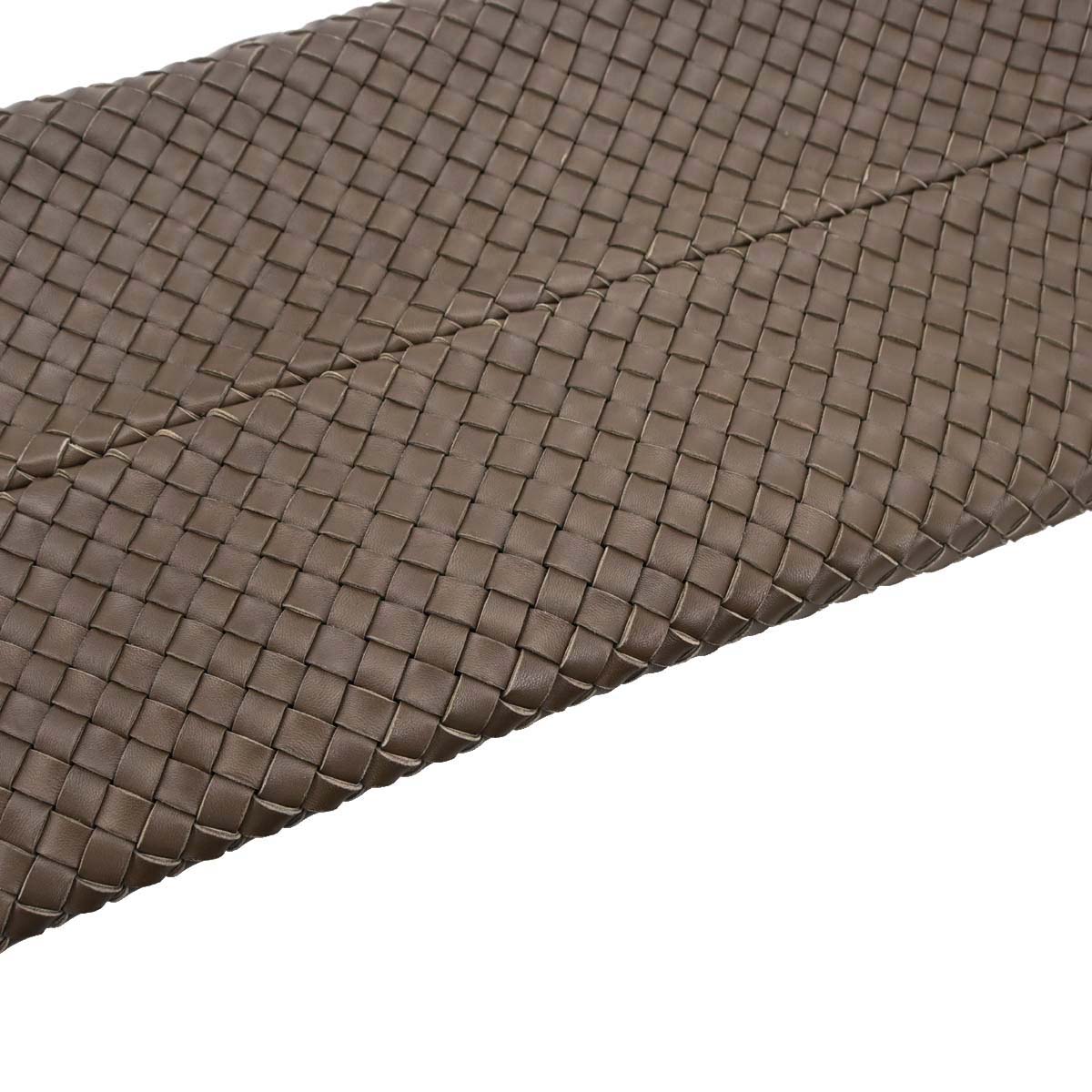 Bottega Veneta Brown Leather Intrecciato Tote Bag