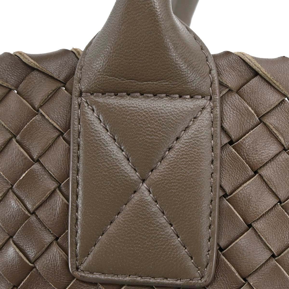 Bottega Veneta Brown Leather Intrecciato Tote Bag