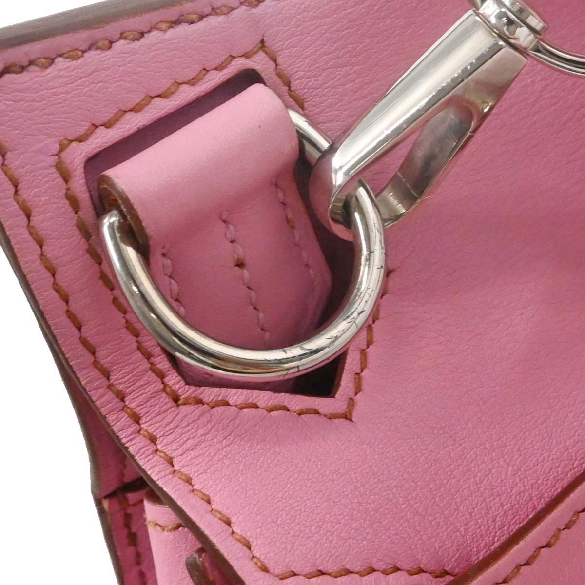Hermes Pink Swift Jypsiere 28 Shoulder Bag