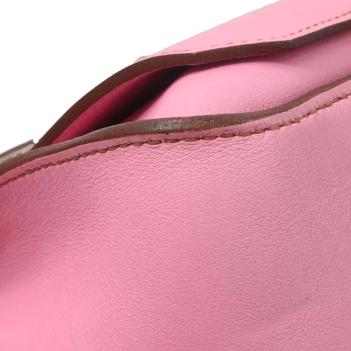 Hermes Pink Swift Jypsiere 28 Shoulder Bag