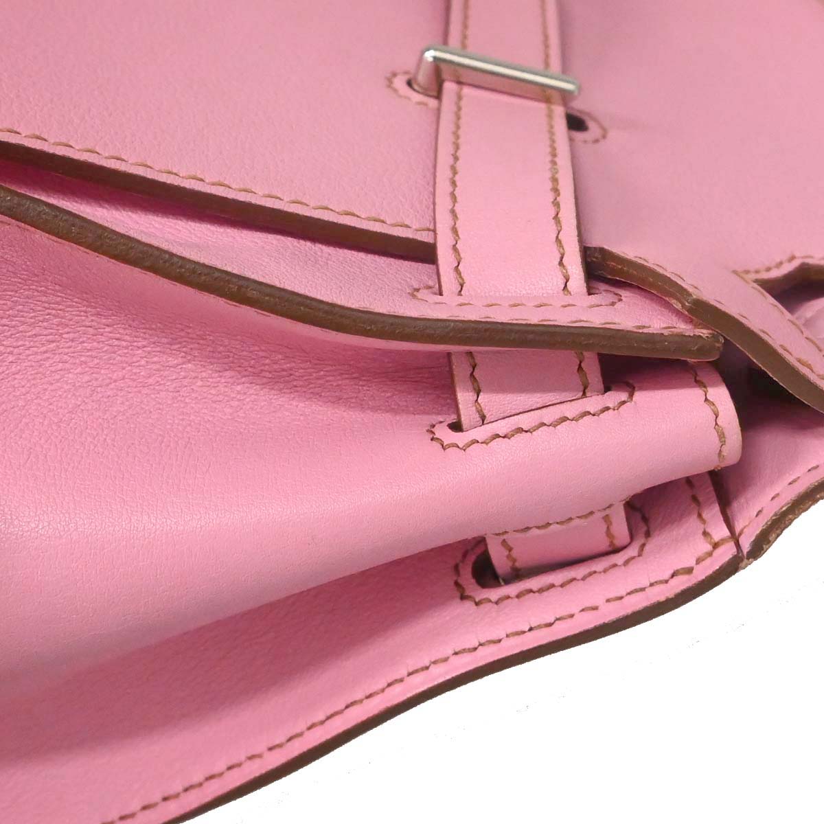 Hermes Pink Swift Jypsiere 28 Shoulder Bag
