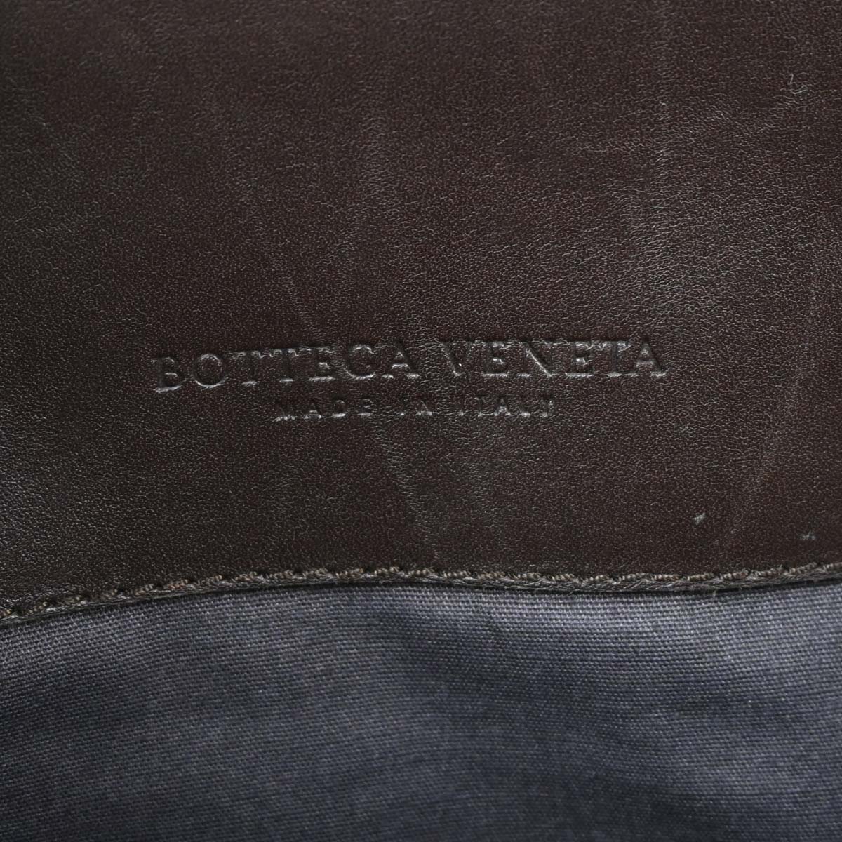 Bottega Veneta Brown Calfskin Intrecciato Briefcase Handbag