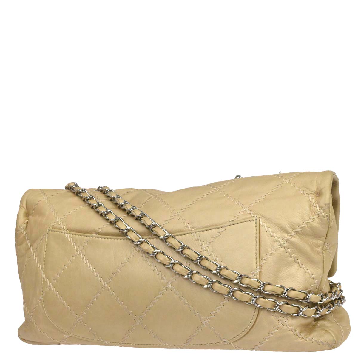 Chanel 2011 Gold Lambskin Ultra Stitch Shoulder Bag