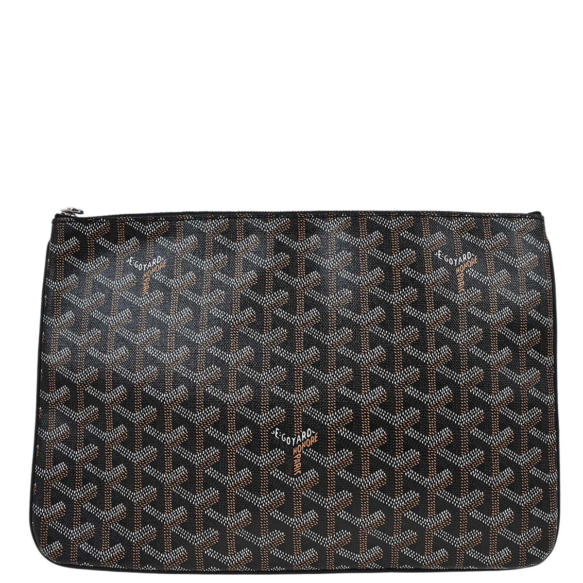 Goyard Black Senat MM Clutch Bag